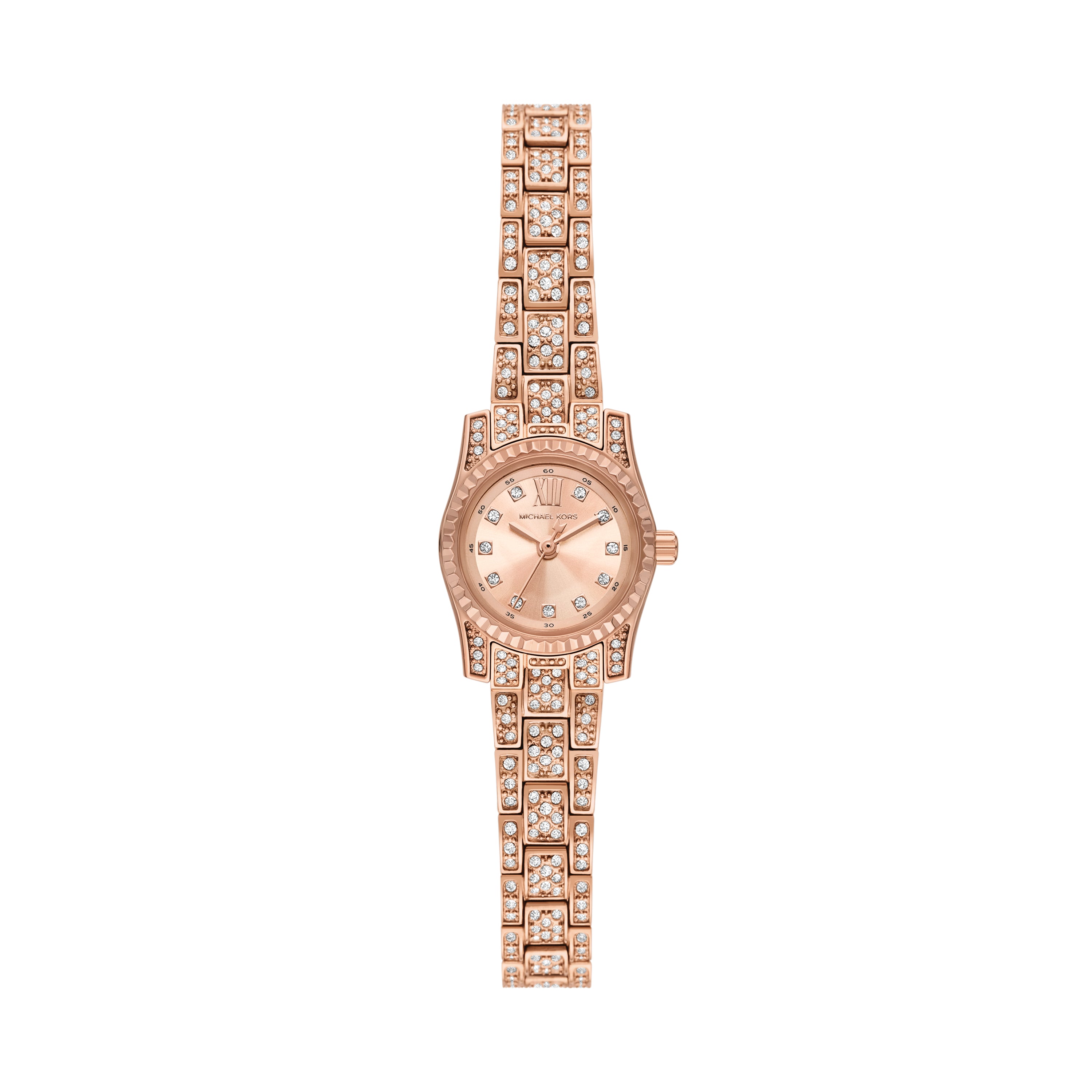 Michael kors gold-diamond store watch