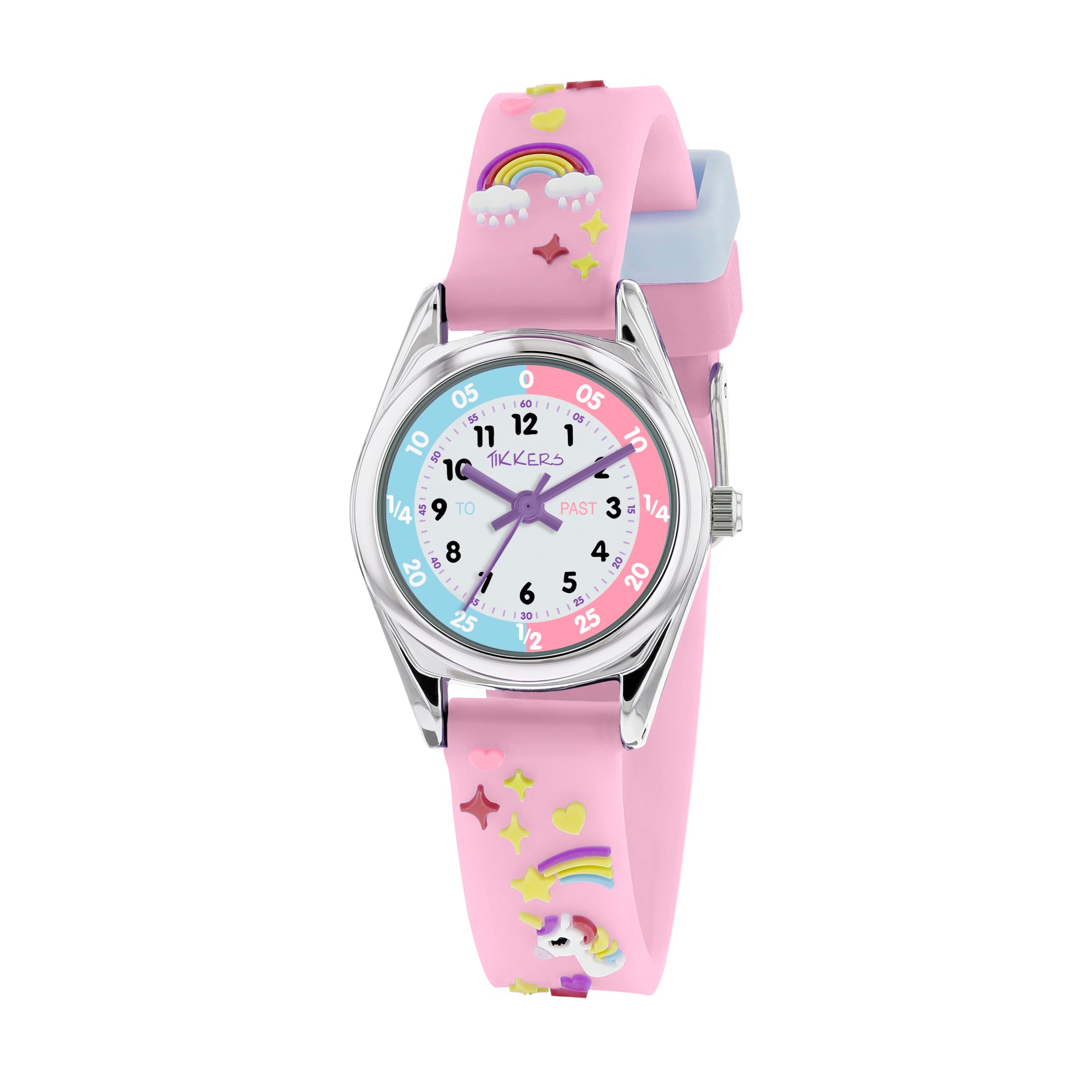 Tikkers Time Teacher 3D Unicorn Watch TK0145 Zamels