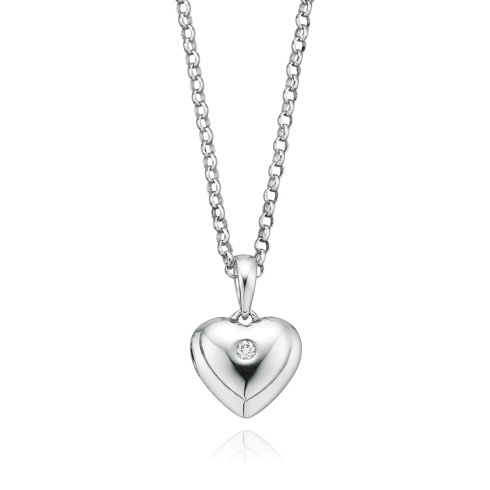 Children's heart deals necklace