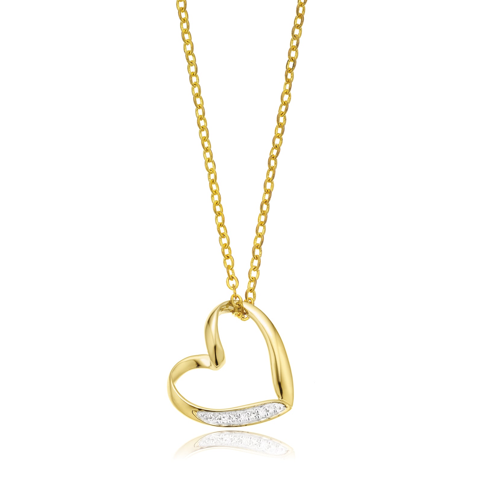 Pendant Item Lock Love Lock Love Heart-shaped Lock Key Diamond Pendant  Necklace Wild