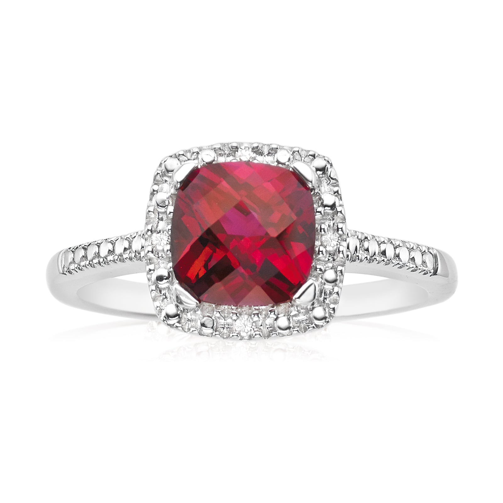 Sterling Ruby Cut hotsell Out Nugget Ring, Silver Statement Ring with a Round Faceted Ruby on the Top Right of this Open Filigree Ring, Size 12