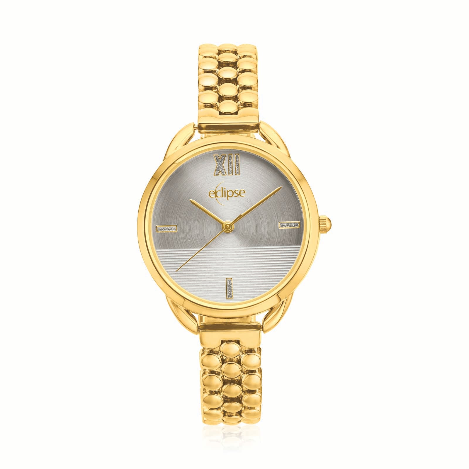 Eclipse 35mm Gold Tone Watch Zamels