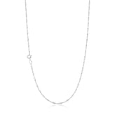 Sterling Silver 55cm Singapore Chain