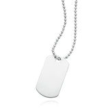 Stainless Steel Dog Tag Bead Chain