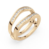 18ct Yellow Gold Round Brilliant Cut with 0.33 Carat tw of Diamonds Ring