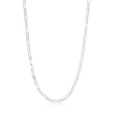 Sterling Silver 55cm 1:3 Figaro Chain