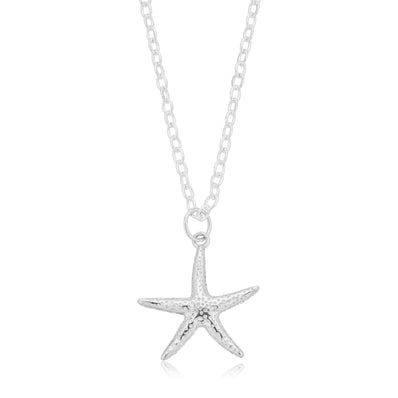 Sterling Silver Star Fish Charm