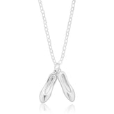 Sterling Silver Ballet Slippers Charm