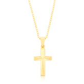 9ct Yellow Gold Cross Pendant