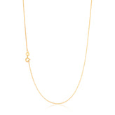 9ct Yellow Gold 45cm 17 Gauge Box Chain