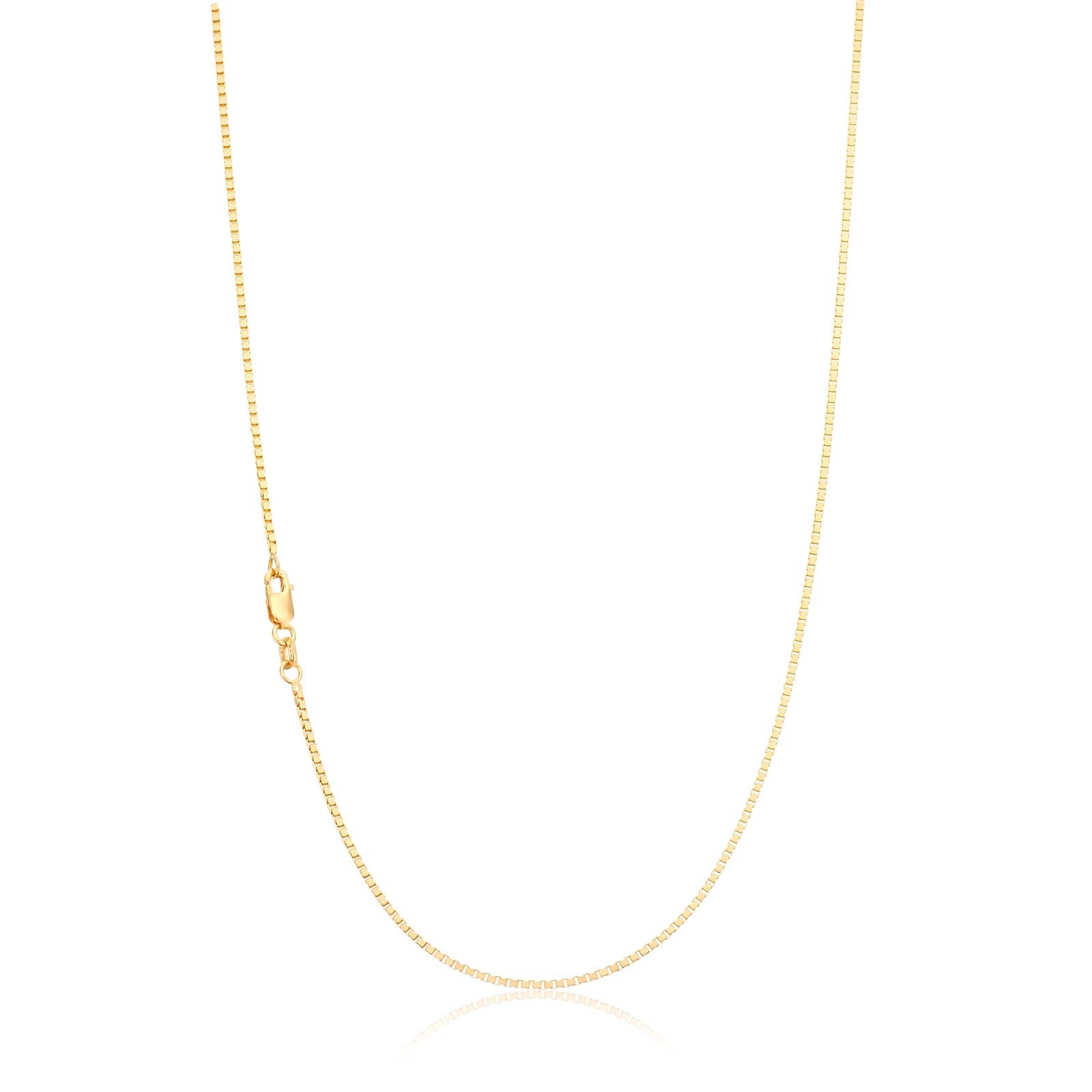 9ct Yellow Gold 50cm 40 Gauge Chain