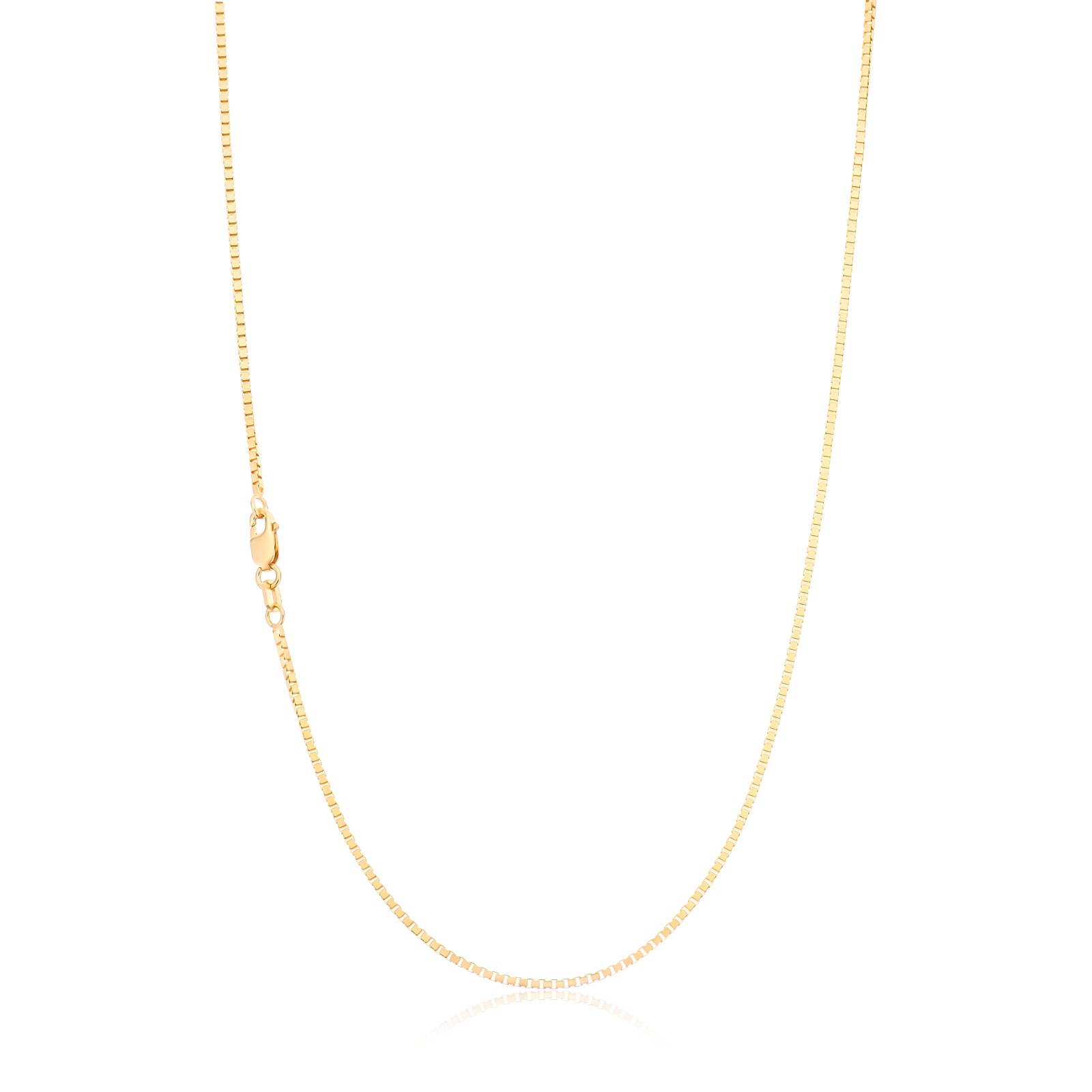 9ct Yellow Gold 50cm 50 Gauge Chain – Zamels