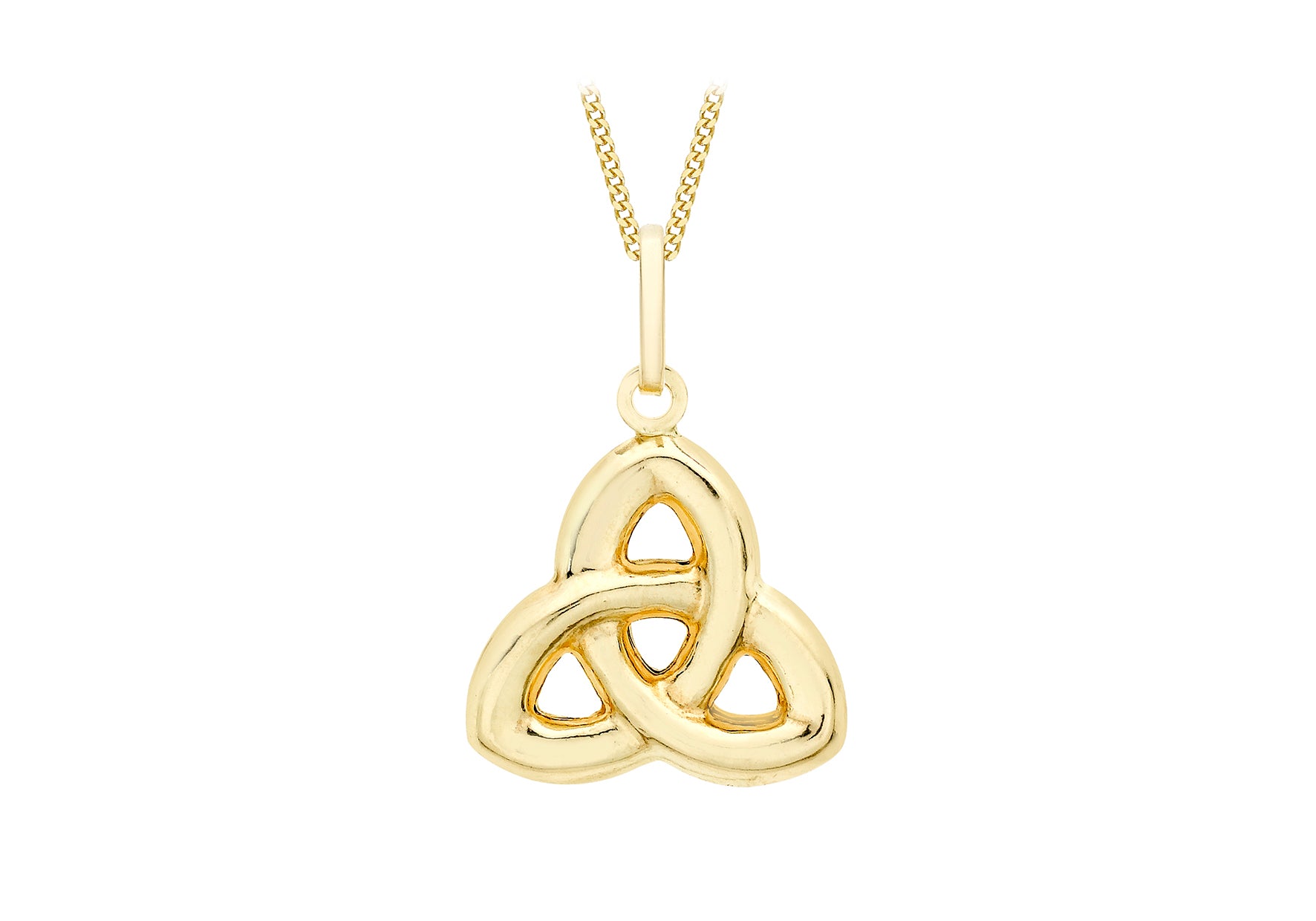 9ct Yellow Gold Celtic Knot Pendant