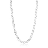 Sterling Silver 70cm Bevdicut Curb 200 Gauge Chain