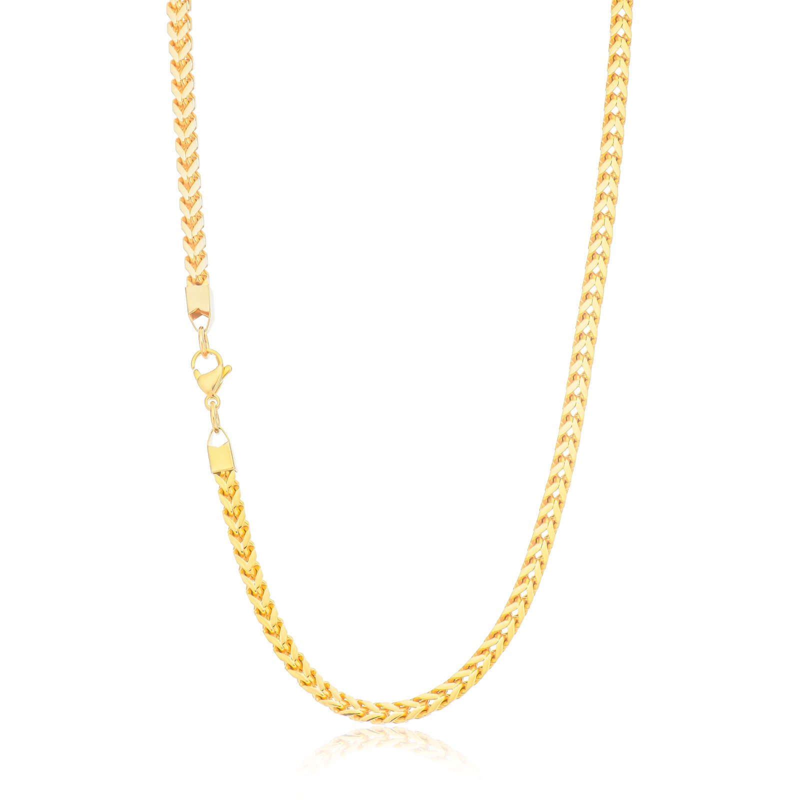 Foxtail chain store necklace