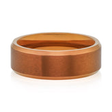 Tensity Tungsten Bronze Tone Brushed Ring