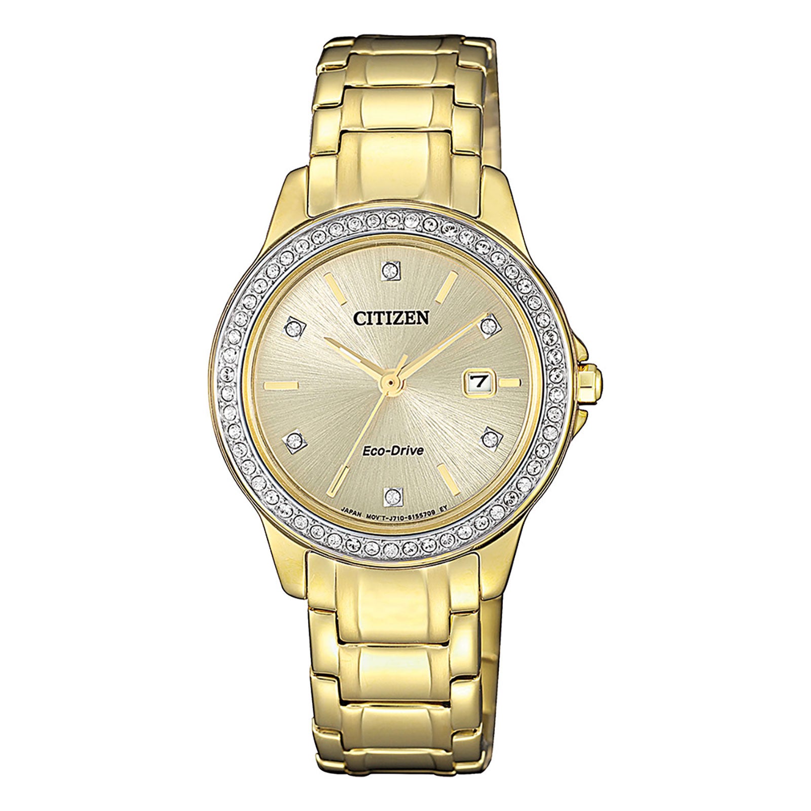 Citizen Women's Gold Stainless Watch FE1172-55P