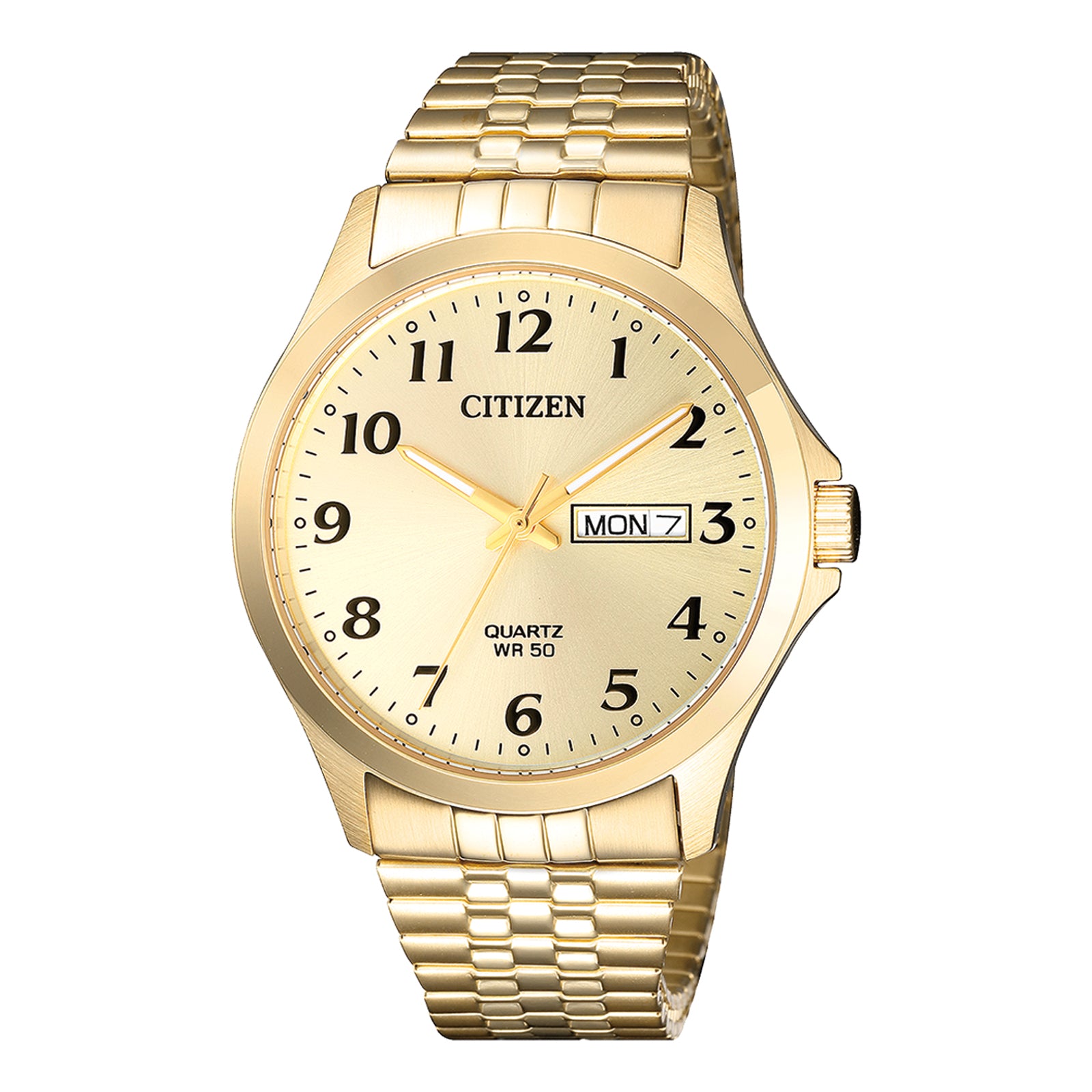 Citizen Men's Gold Tone Dress Watch BF5002-99P