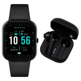 Reflex Active Series 17 Black Smart Watch & Earbud Bundle RA17-2162-TWS