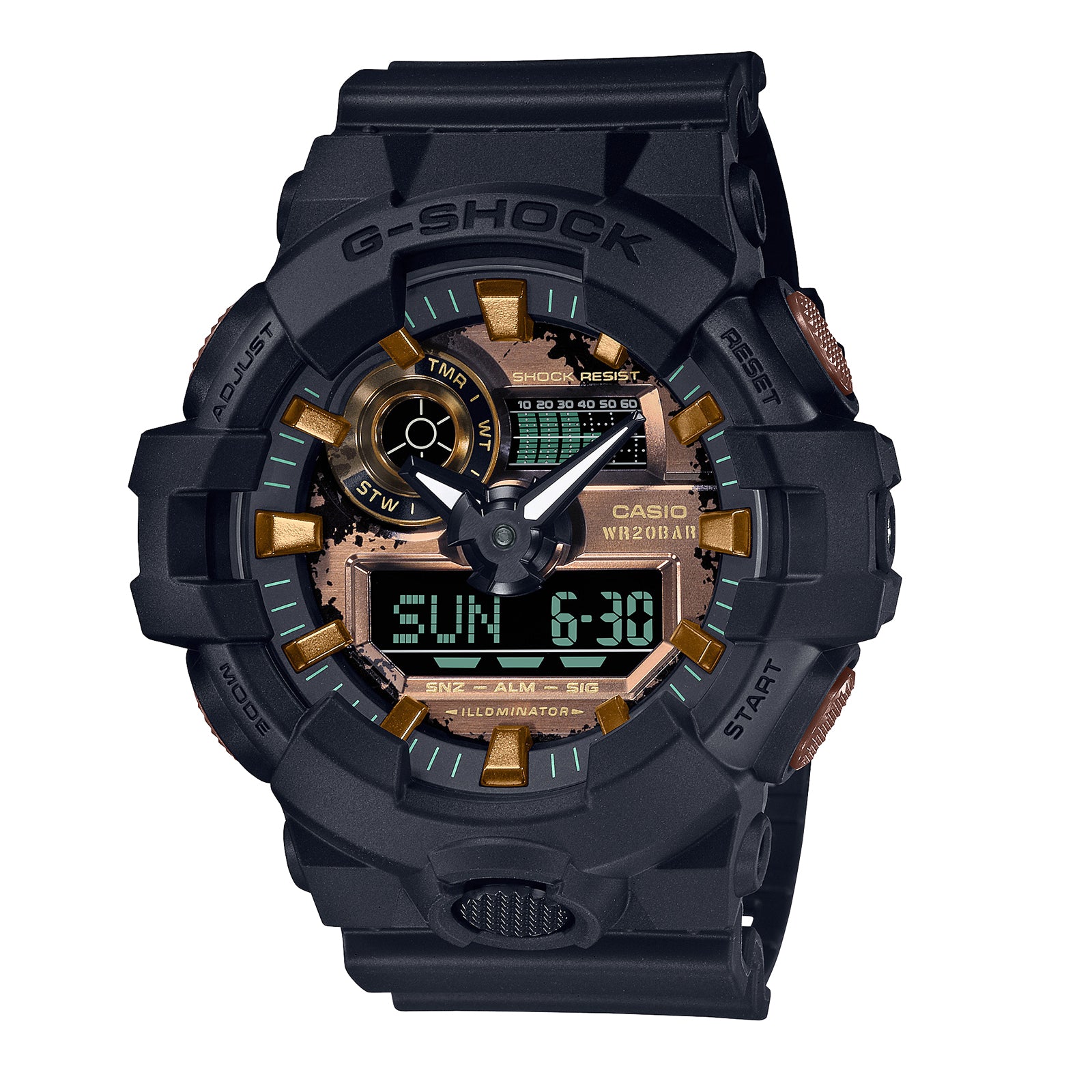 Casio Black G-Shock Watch GA700RC-1A – Zamels