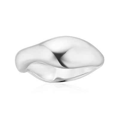 Sterling Silver Wave Ring