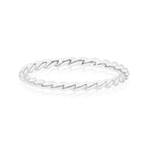 Sterling Silver Twist Ring