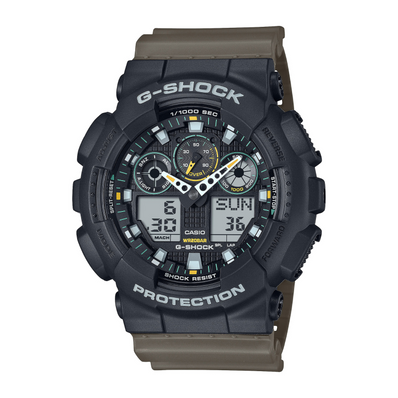 Casio G-Shock Two-Tone Utility Watch GA100TU-1A3