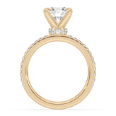 Celebration 18ct Yellow Gold Round Cut 2.30 Carat tw of Certified Lab Grown Diamonds Ring