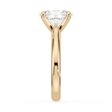 Celebration 18ct Yellow Gold Oval Cut 2 Carat tw Certified Lab Grown Diamond Ring