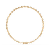 Celebration 9ct Yellow Gold Round Cut 1.50 Carat tw Lab Grown Diamonds Bracelet