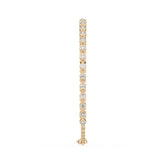 Celebration 9ct Yellow Gold Round Cut 1.50 Carat tw Lab Grown Diamonds Bracelet