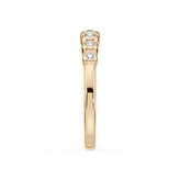 Celebration 9ct Yellow Gold Round Cut 0.25 Carat tw Lab Grown Diamonds Ring