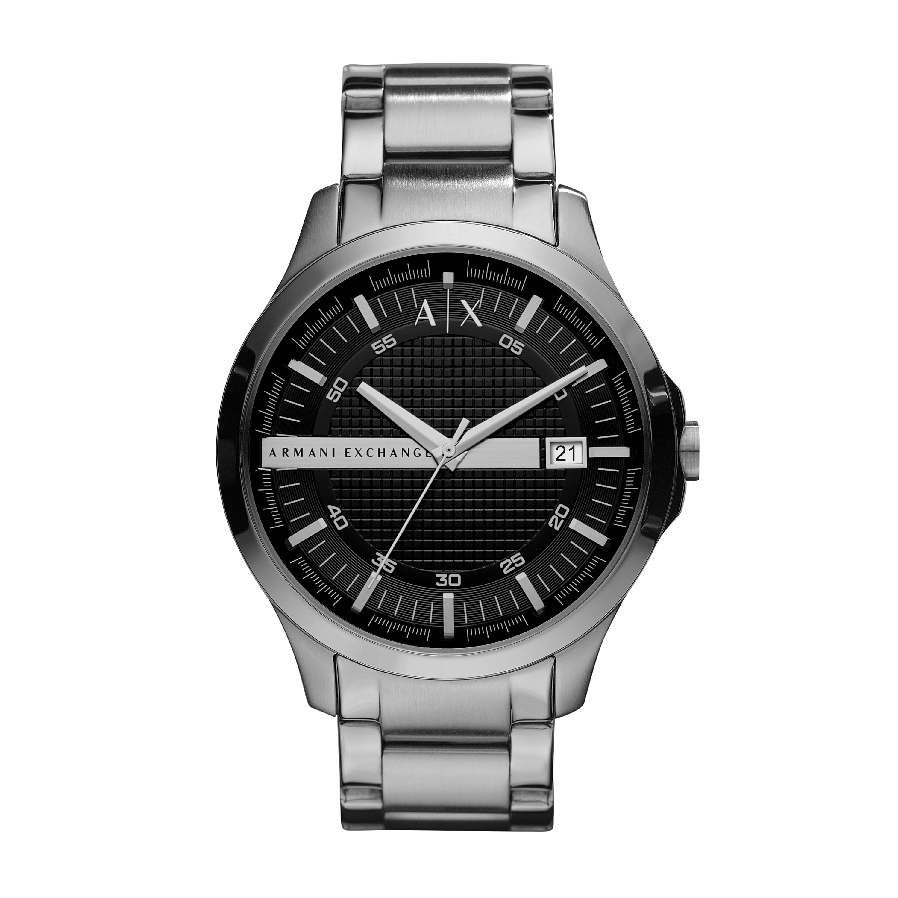 Armani Exchange Three-Hand Date Stainless Steel Watch AX2103