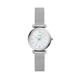 Fossil Carlie Three-Hand Stainless Steel Watch ES4432