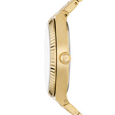 Fossil Scarlette Three-Hand Date Gold-Tone Stainless Steel Watch ES5299