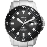 Fossil Fossil Blue Dive Three-Hand Date Stainless Steel Watch FS6032