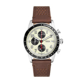 Fossil Sport Tourer Chronograph Brown Leather Watch FS6042