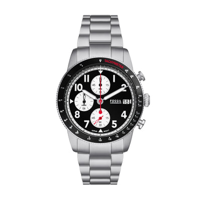 Fossil Sport Tourer Chronograph Stainless Steel Watch FS6045