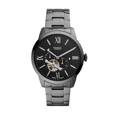 Fossil Townsman Automatic Smoke Stainless Steel Watch ME3172