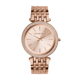 Michael Kors Rose Gold-Tone Glitz Darci Watch MK3192