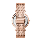 Michael Kors Rose Gold-Tone Glitz Darci Watch MK3192