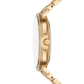 Michael Kors Pyper Three-Hand Gold-Tone Alloy Watch MK4666