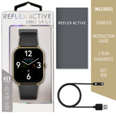 Reflex Active Series 23 Black Gold Plated Smart Watch RA23-2168