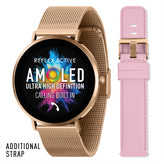 Reflex Active Series 42 Amoled Rose Gold Smart Watch RA42-2210