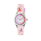 Tikkers Time Teacher Butterfly 3D Silicone strap watch TK0206