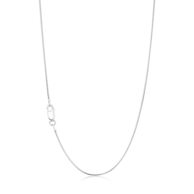 Sterling Silver 42cm Snake Chain