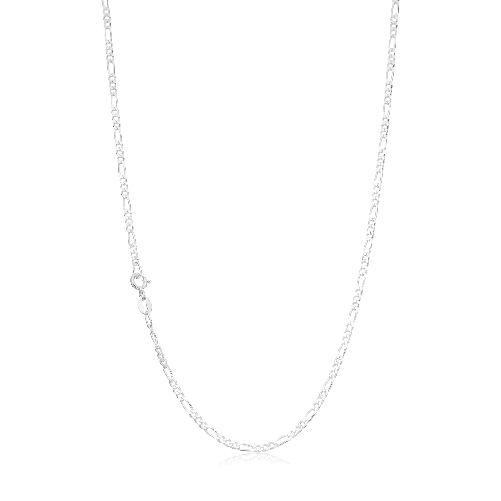 Sterling Silver 50cm 1:3 Figaro Chain