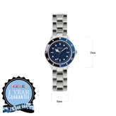 Tikkers  Black and Blue Mesh Watch ATK1052