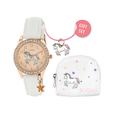 Tikkers  Unicorn Watch Gift Set ATK1063