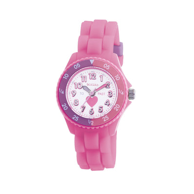 Tikkers Time Teacher Pink Heart Watch TK0003